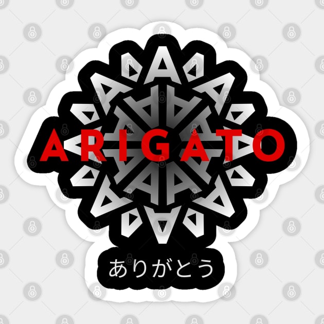 ARIGATO Sticker by REG